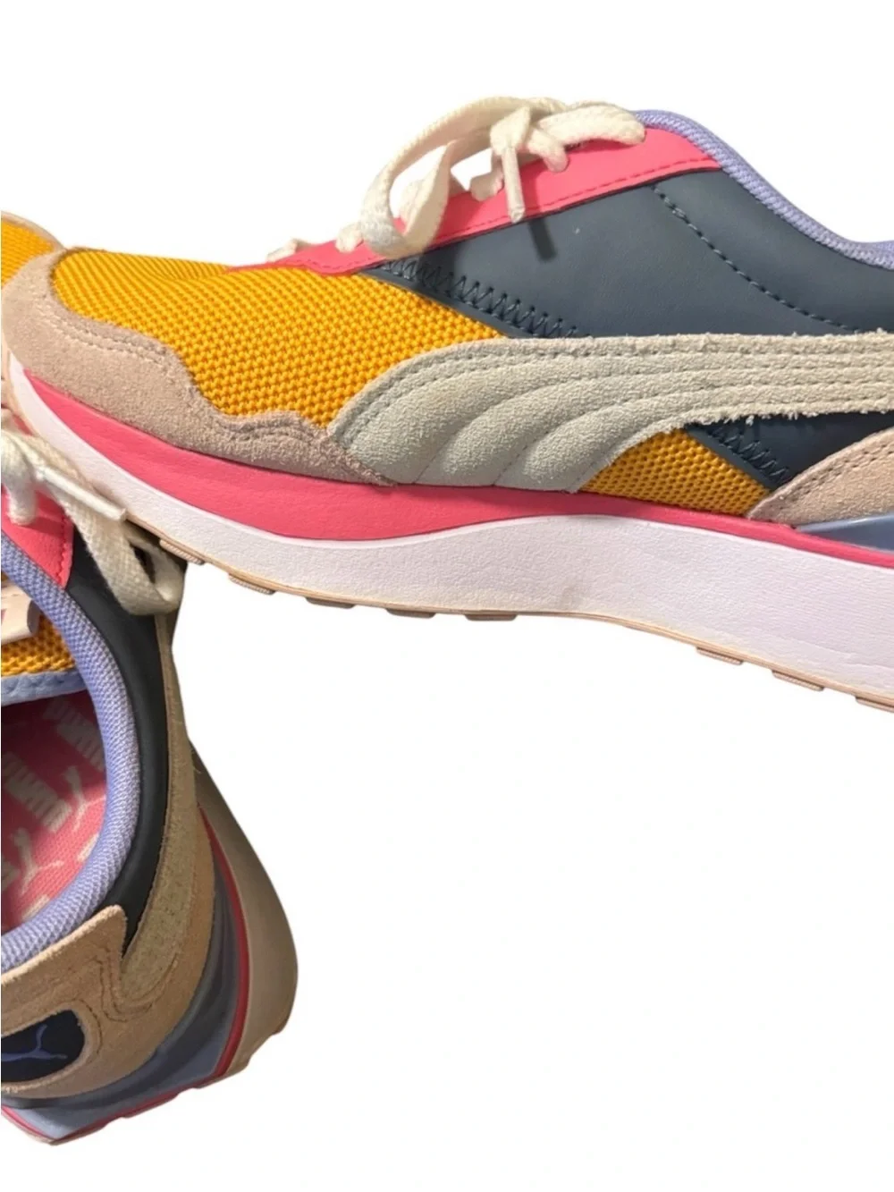 PUMA  Cruise Rider Candy Colorblock Platform Sneaker Size 6.5
